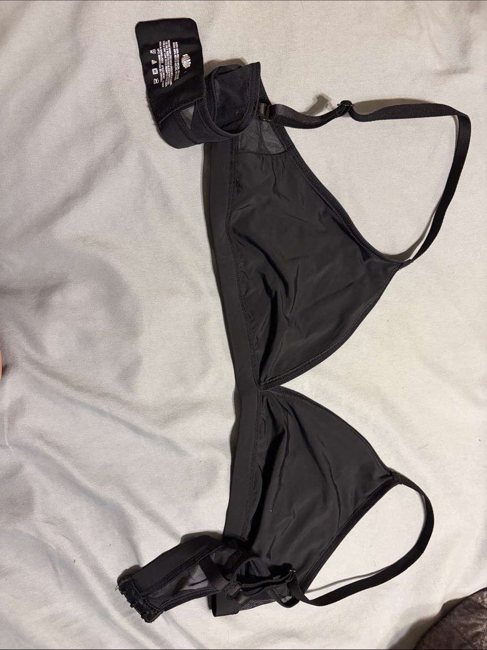 Parade Black Women's Triangle bra